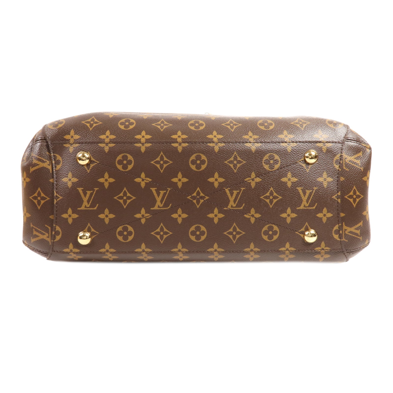 LOUIS VUITTON Monogram Montaigne GM金扣手挽肩背兩用袋