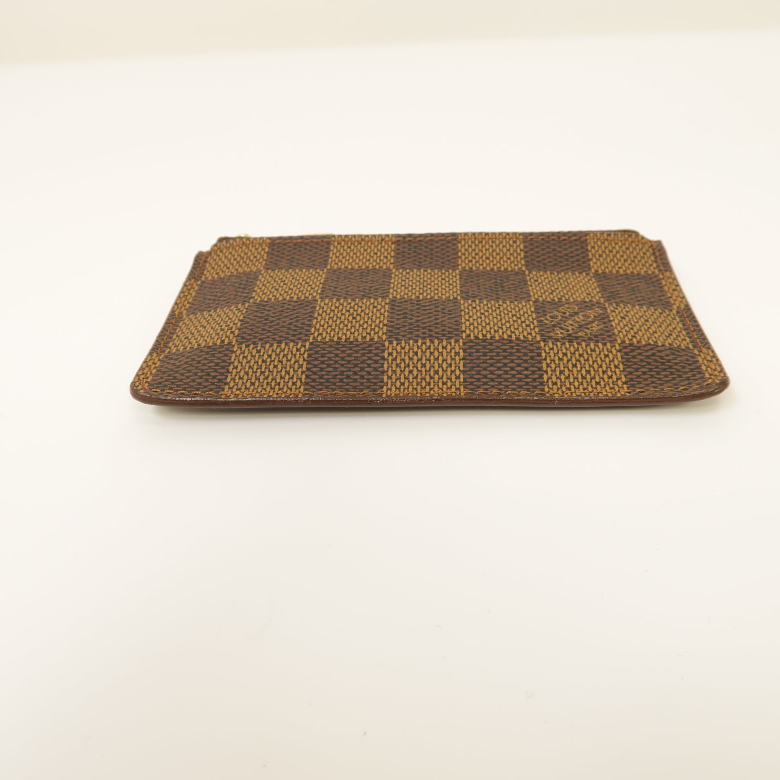 LOUIS VUITTON Damier Key Case金扣鎖匙包棕色