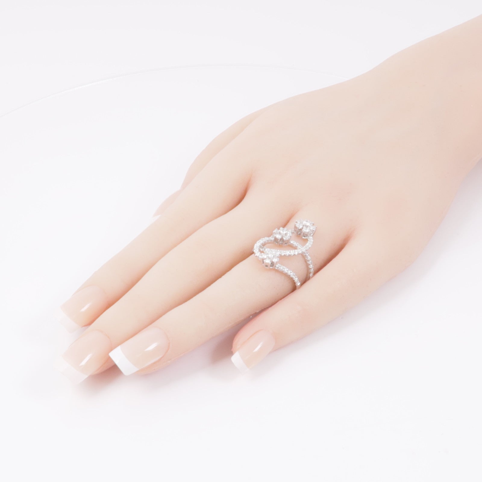 JEWELRY 18K白金Diamond Ring鑽石戒指US#6.5
