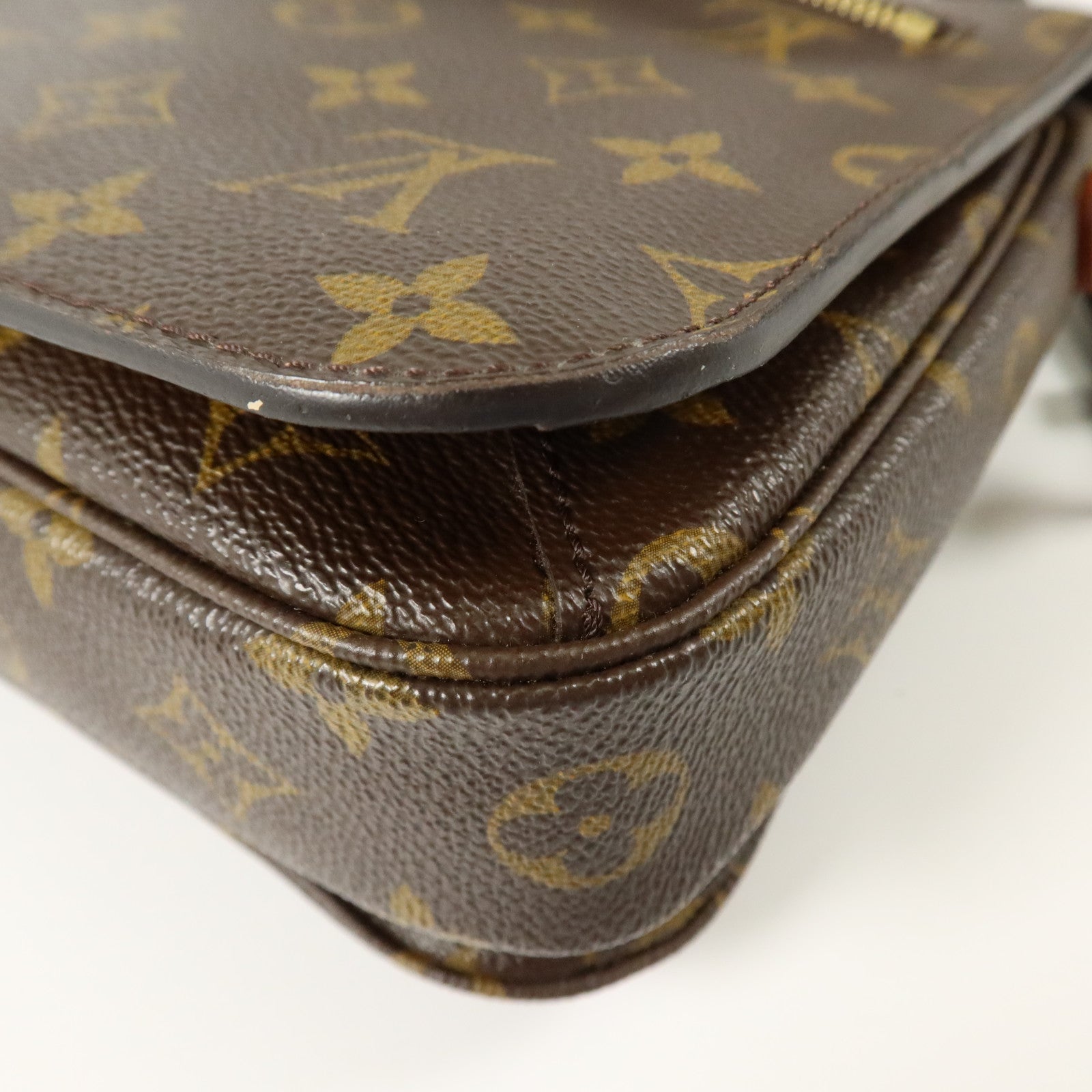LOUIS VUITTON Monogram Pochette Metis MM金扣手挽肩背兩用袋