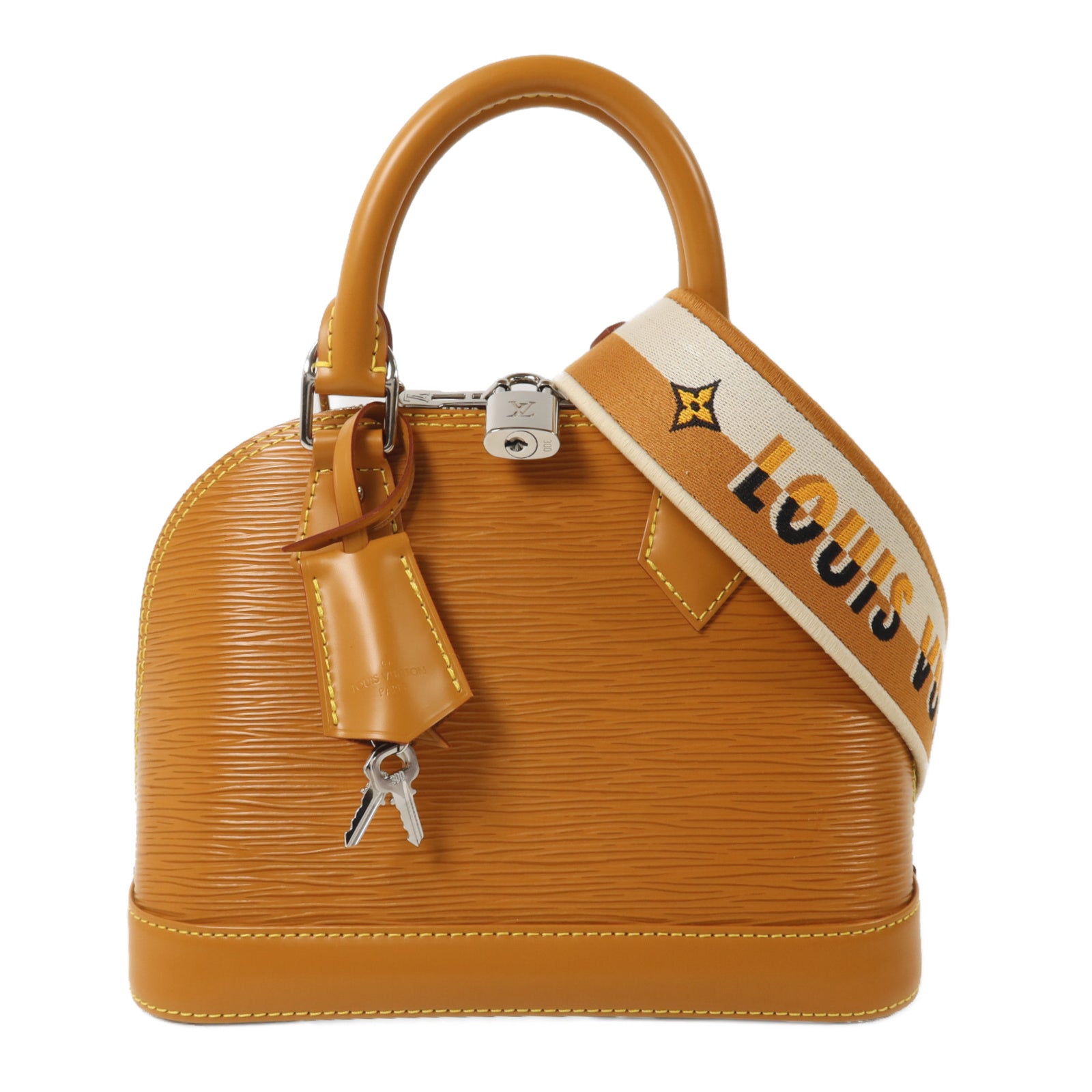 LOUIS VUITTON Epi Alma BB手挽肩背兩用袋