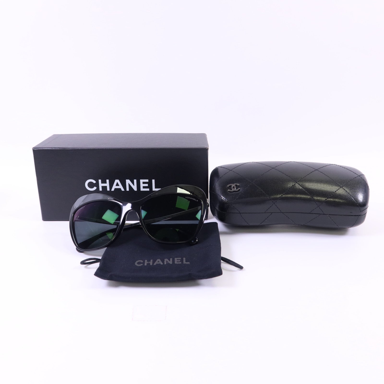 CHANEL PVC/金屬Sunglasses太陽眼鏡