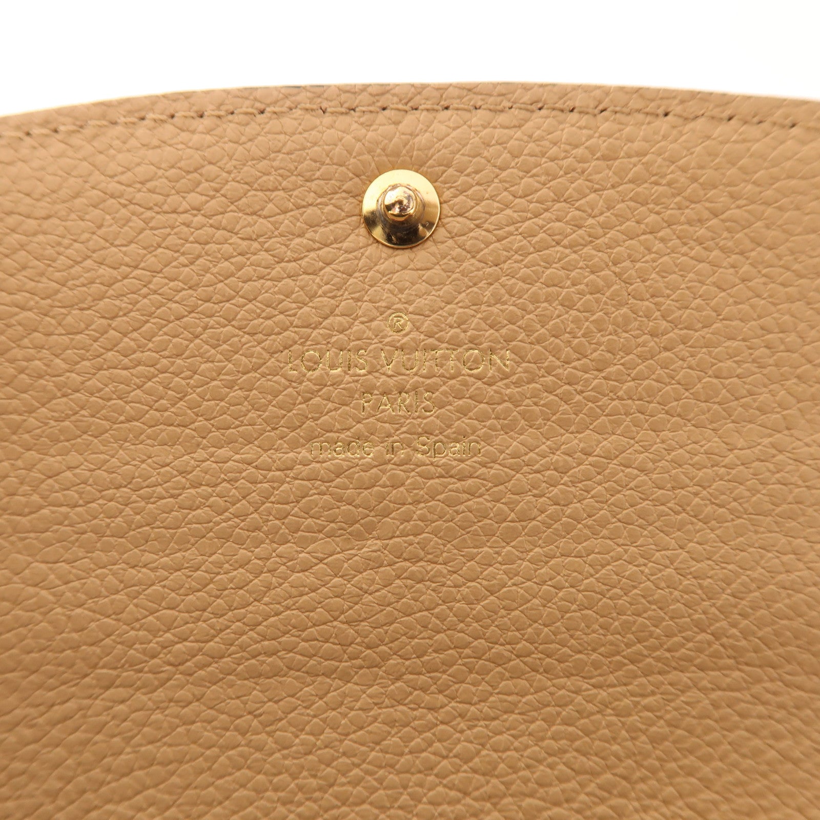LOUIS VUITTON Monogram Empreinte Long Wallet金扣長錢包