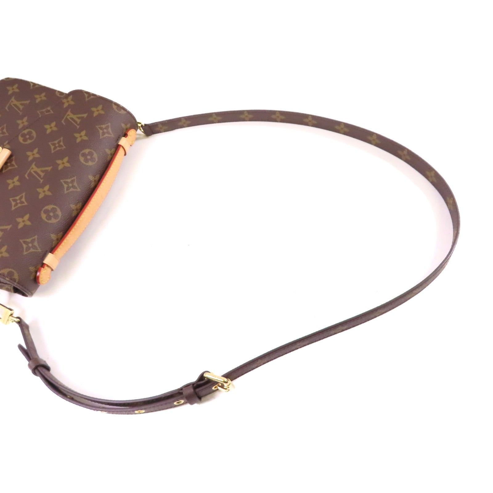 LOUIS VUITTON Monogram Pochtte Metis 2Way Shoulder Bag金扣手挽肩背兩用袋啡色