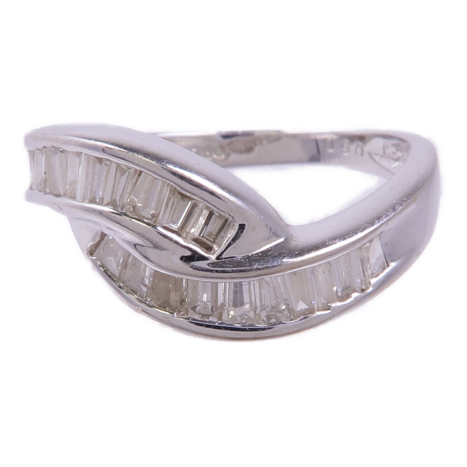 JEWELRY 【激減優惠】18K白金Diamond Ring鑽石戒指US#4.25