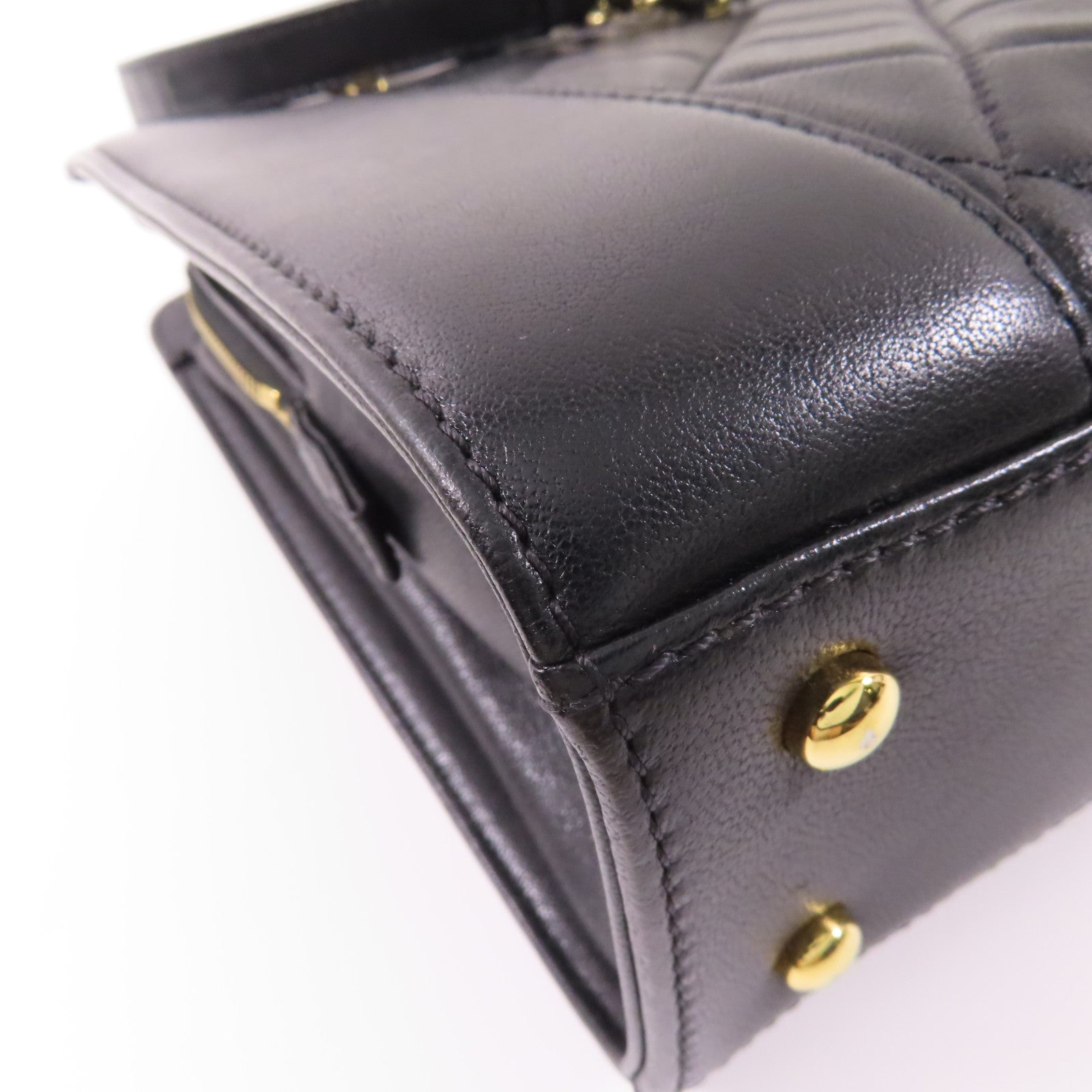 CHANEL 羊皮皮革Shoulder Bag金扣鏈帶肩背袋