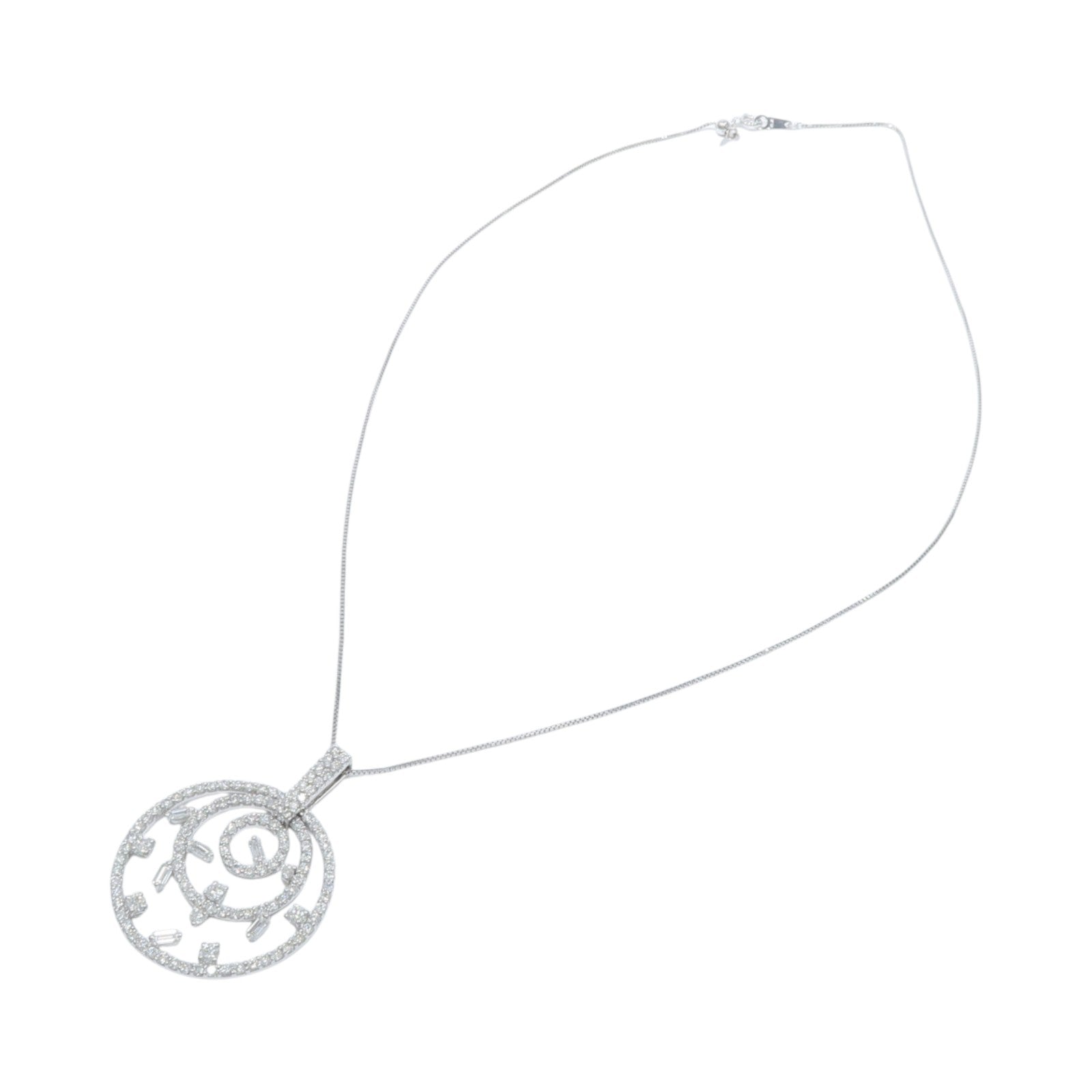 JEWELRY 18K白金Diamond Necklace鑽石項鍊