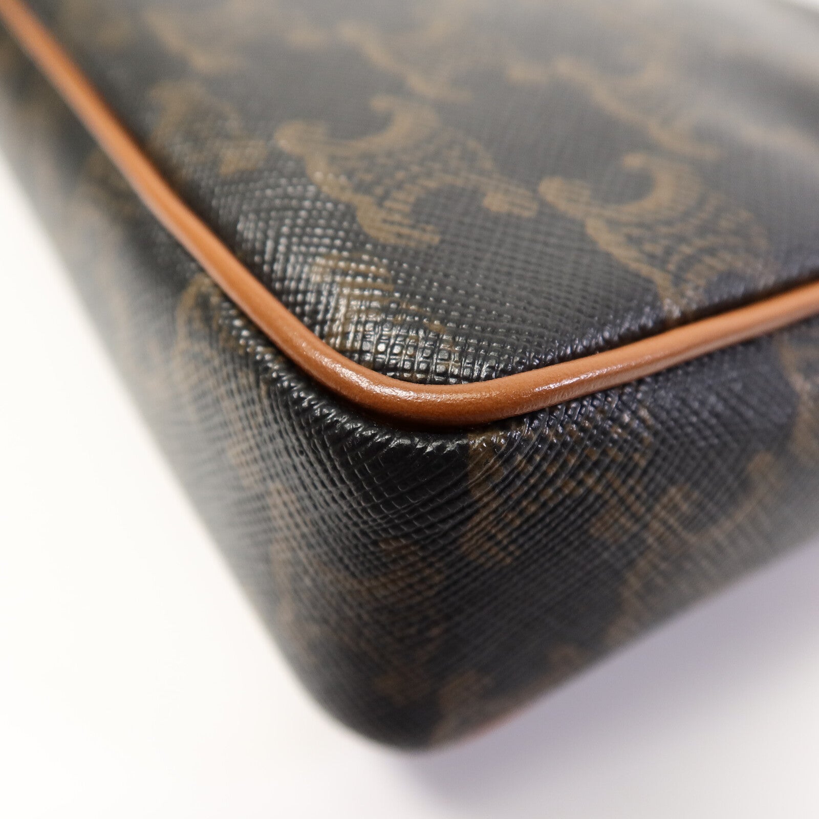 CELINE 塗層帆布Small Patapans鏈帶肩背袋