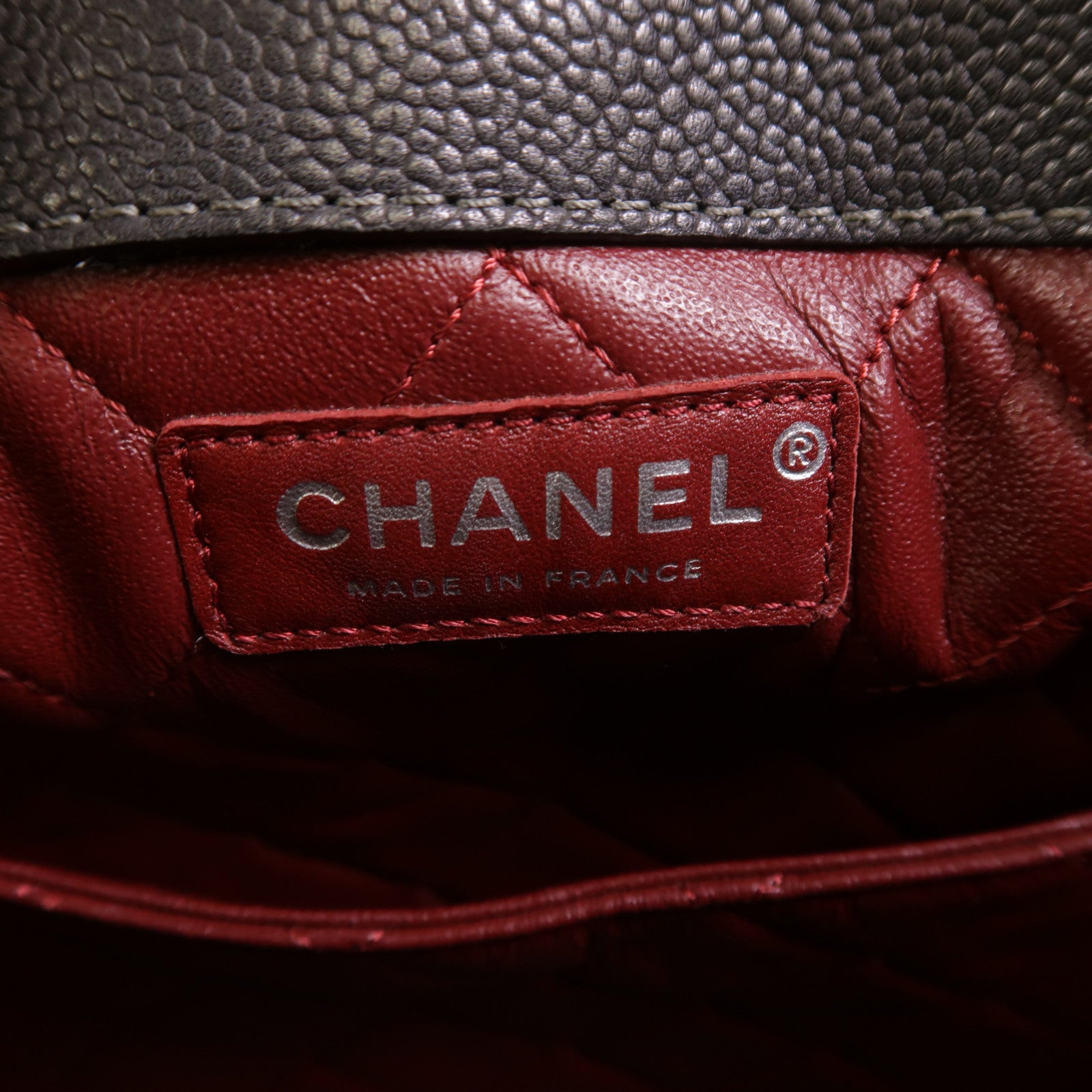 CHANEL 牛皮皮革2 Way Bag手挽肩背兩用袋