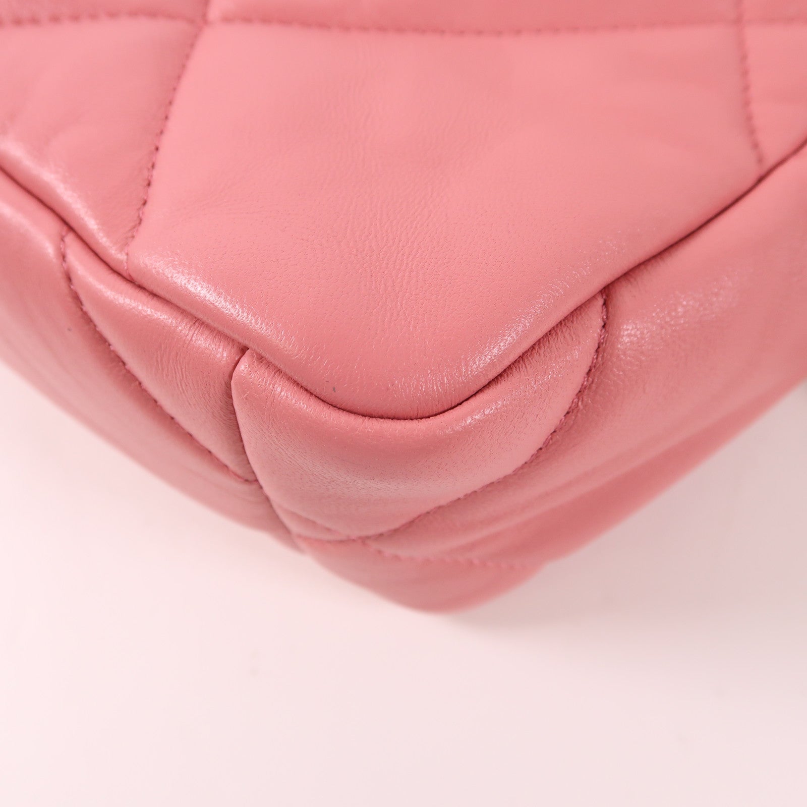 CHANEL CC C19 2 Way Chain Shoulder Bag AS1160 Lambskin Leather Pink
