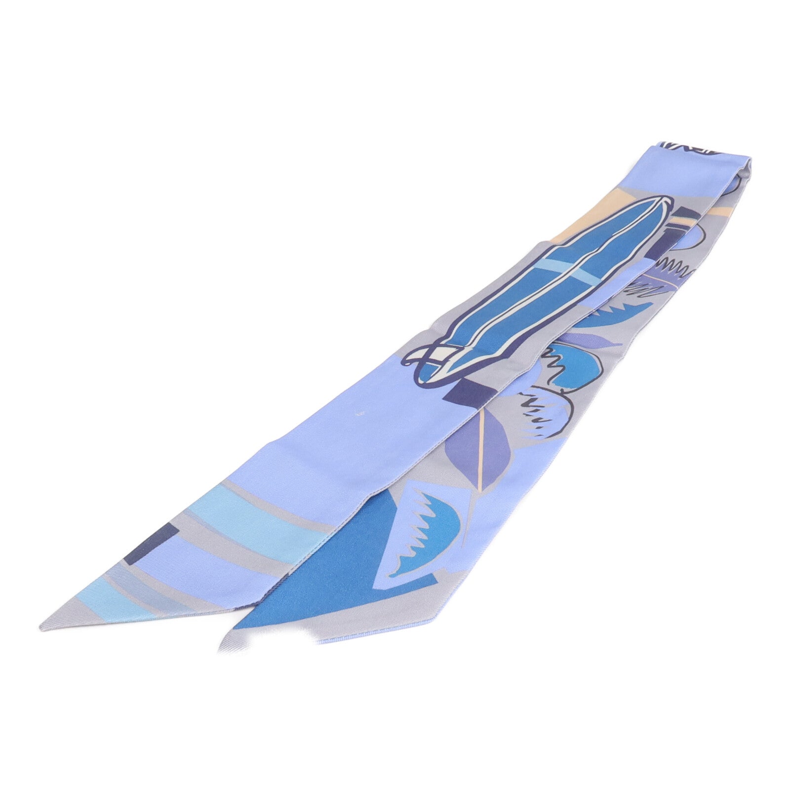 HERMES 【激減優惠】絲質Twilly絲巾