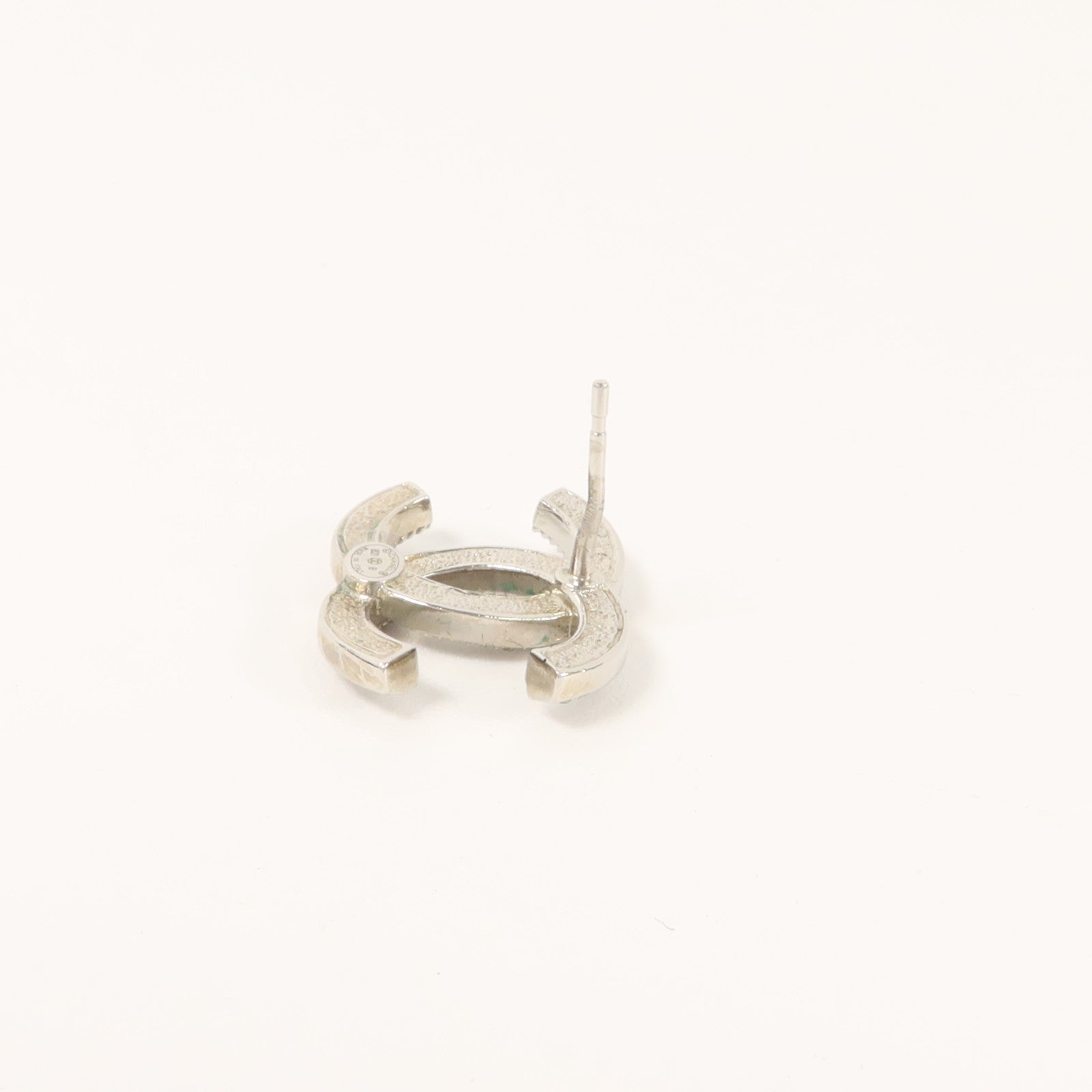 CHANEL 金屬/水晶Pierced Earring耳環