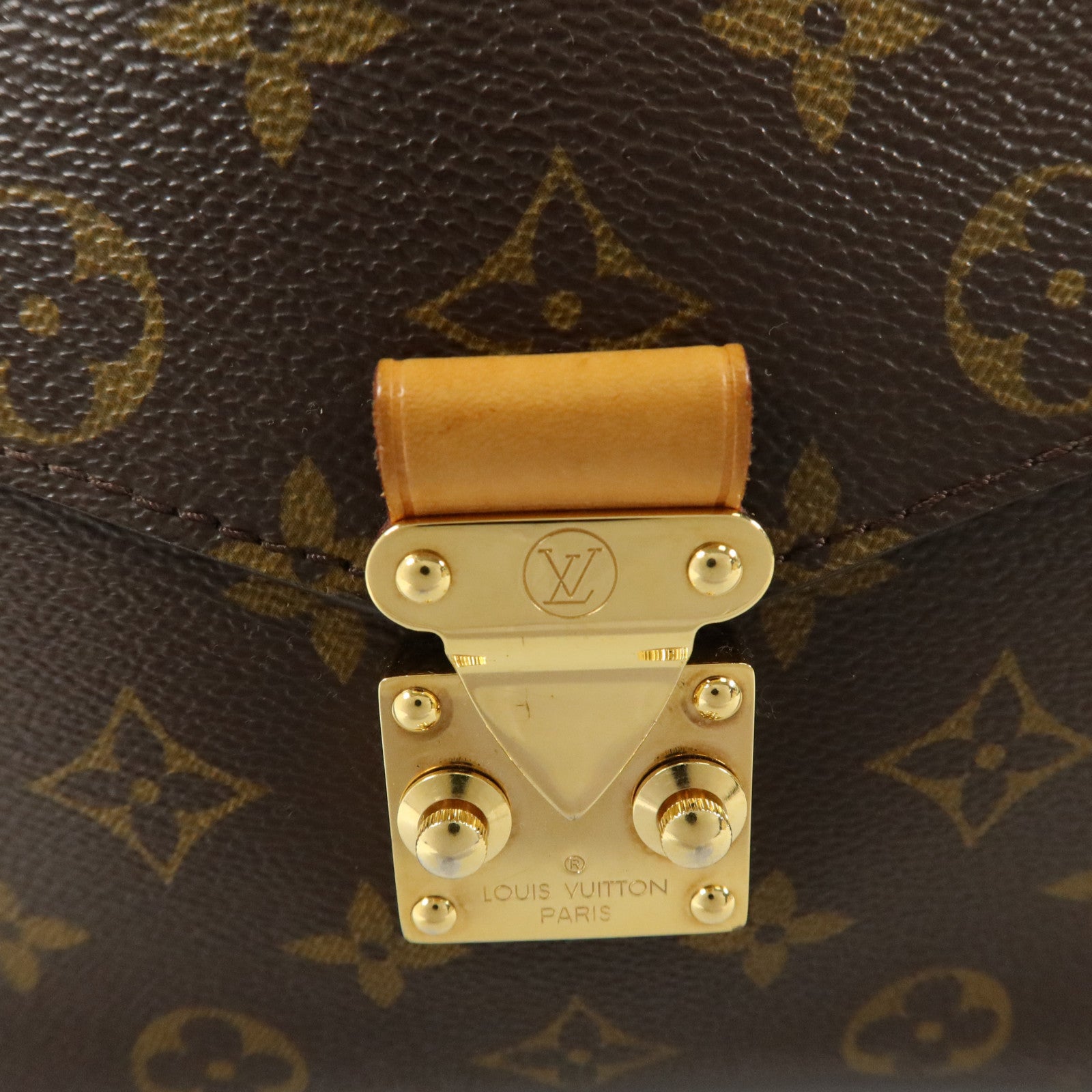 LOUIS VUITTON Monogram Pochette Metis MM金扣手挽肩背兩用袋