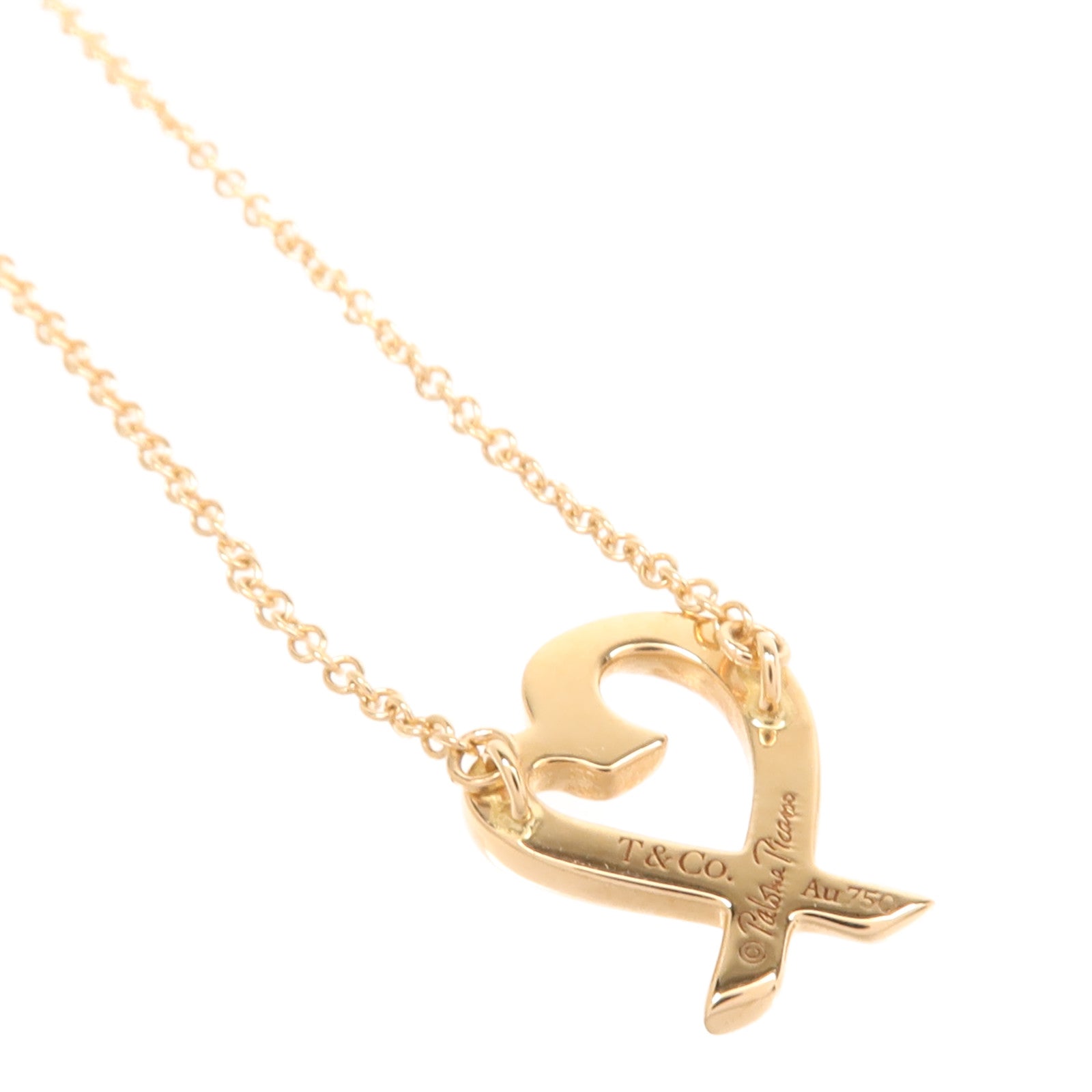 TIFFANY＆CO 18K玫瑰金Paloma Picasso Necklace項鍊