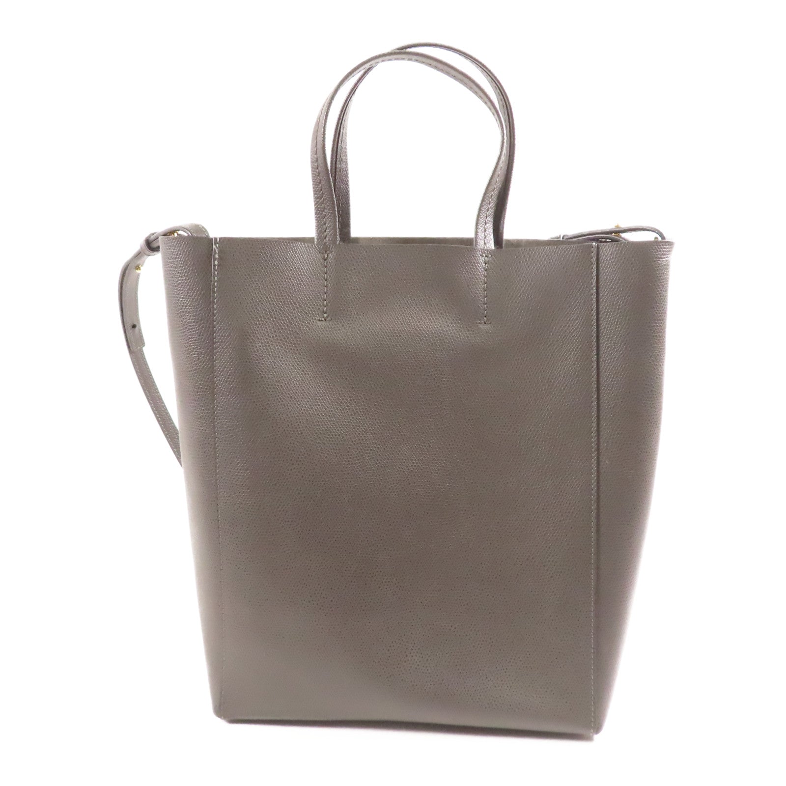 CELINE 皮革Vertical Cabas金扣手挽肩背兩用袋