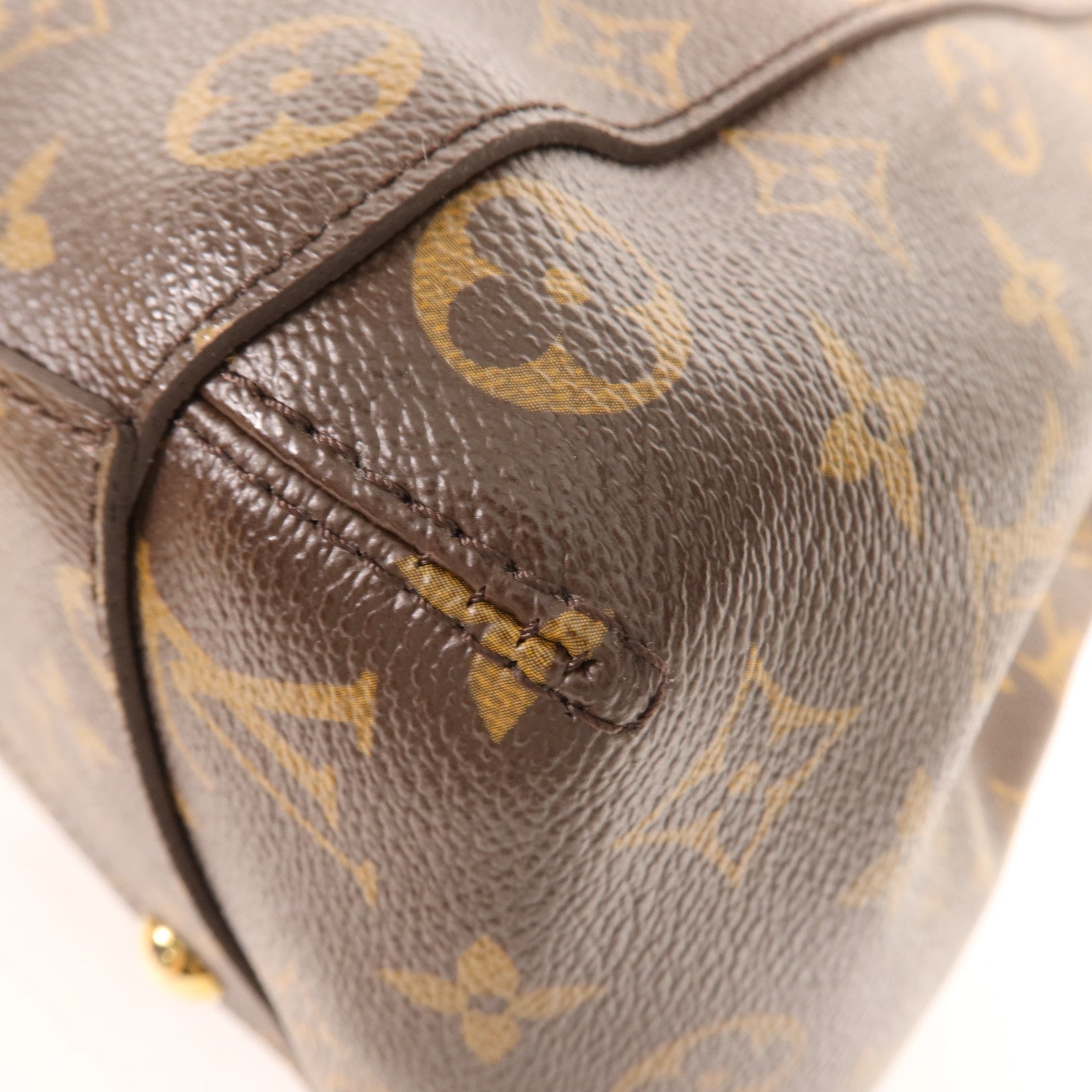LOUIS VUITTON Monogram Montaigne GM金扣手挽肩背兩用袋