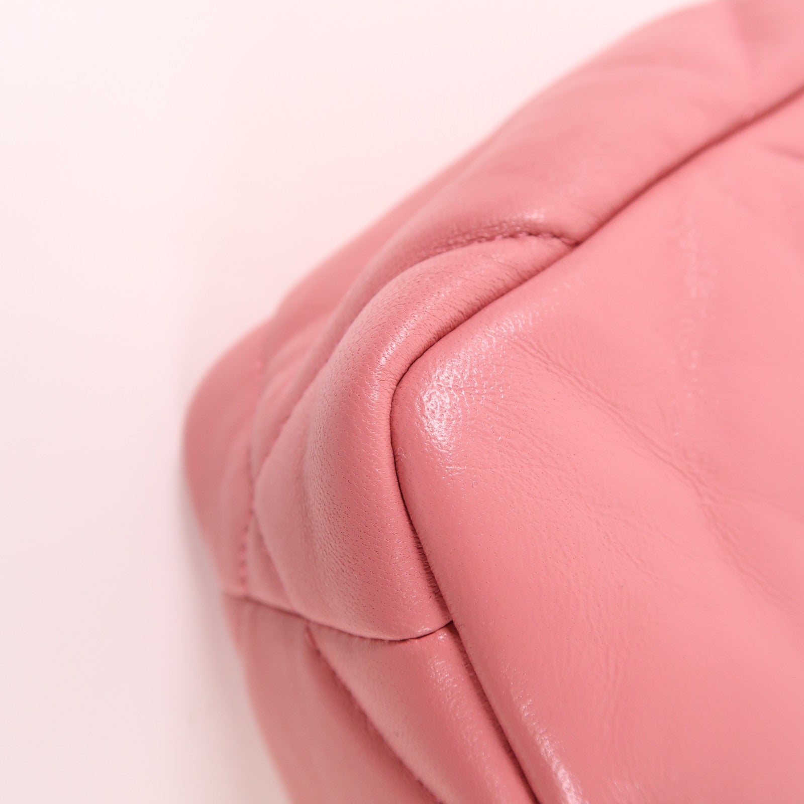 CHANEL CC C19 2 Way Chain Shoulder Bag AS1160 Lambskin Leather Pink
