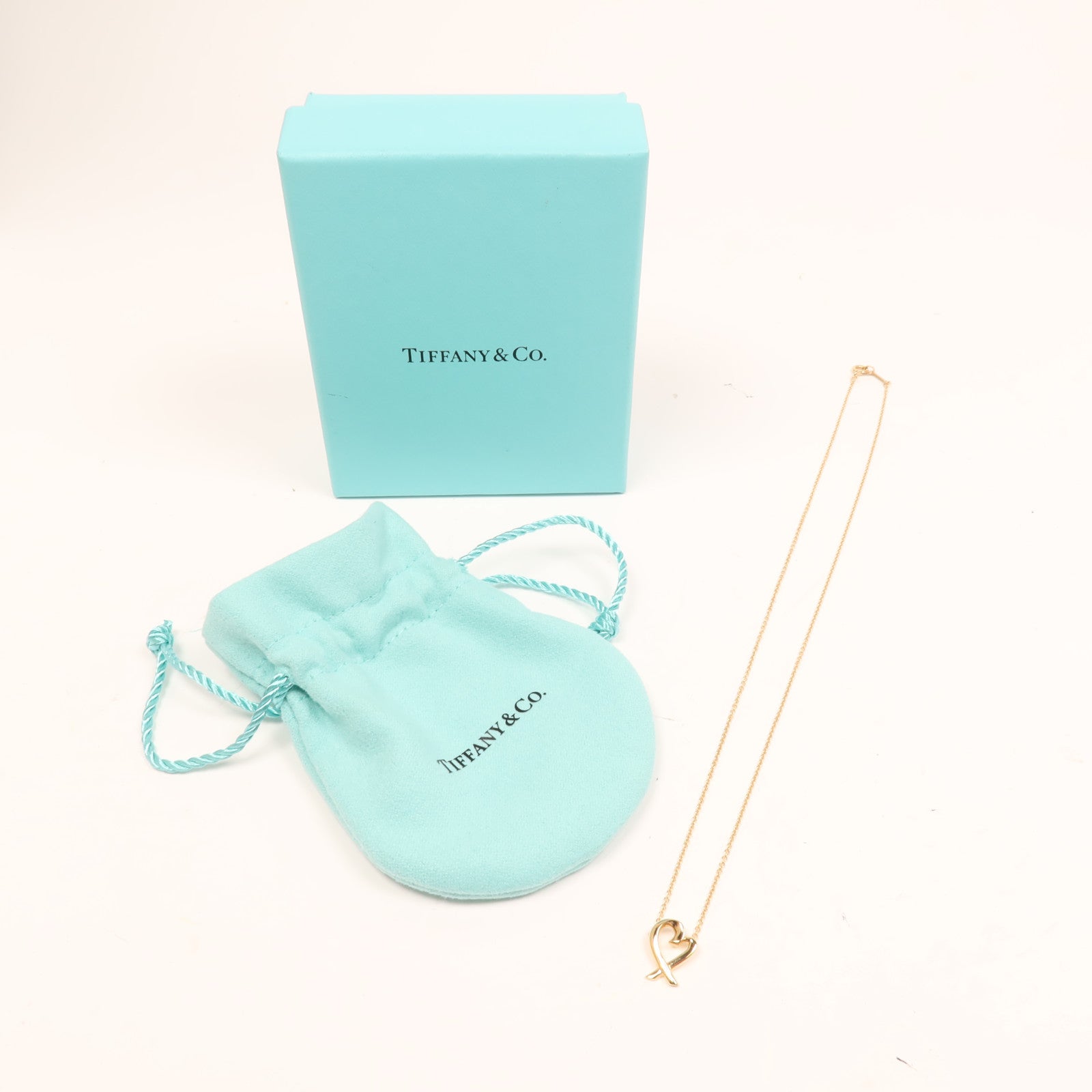 TIFFANY＆CO 18K玫瑰金Paloma Picasso Necklace項鍊
