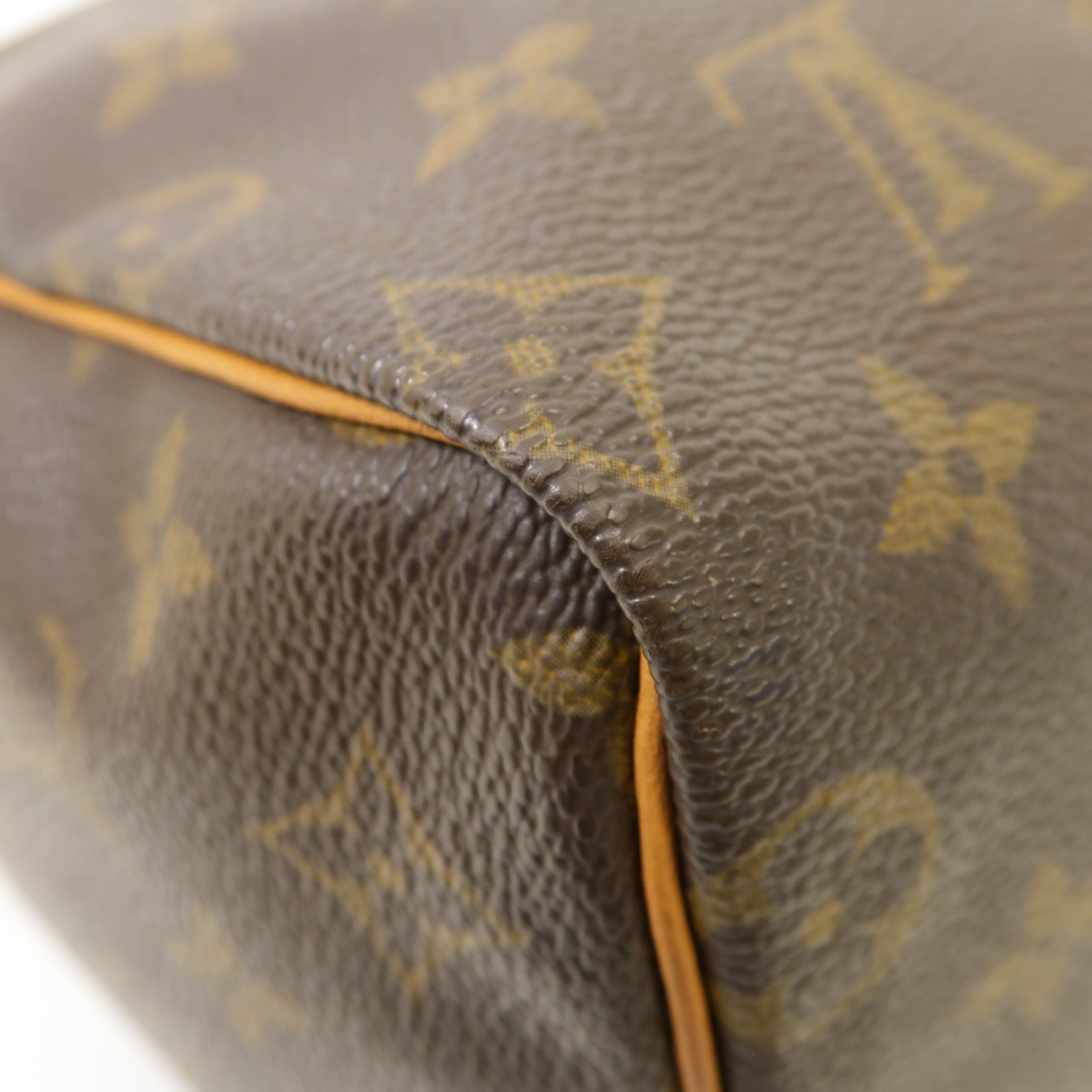 LOUIS VUITTON Monogram Speedy 25金扣手挽袋棕色