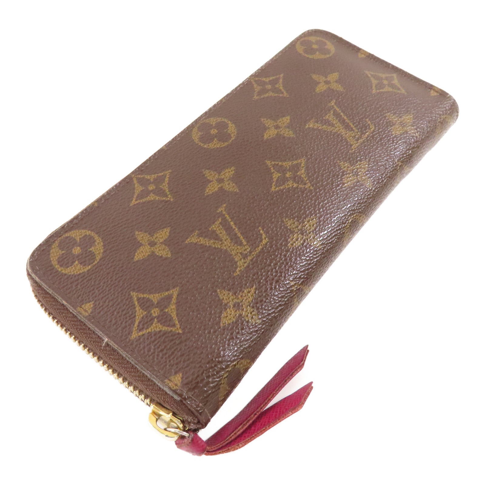 LOUIS VUITTON 【激減優惠】Monogram Clemence Wallet金扣長錢包