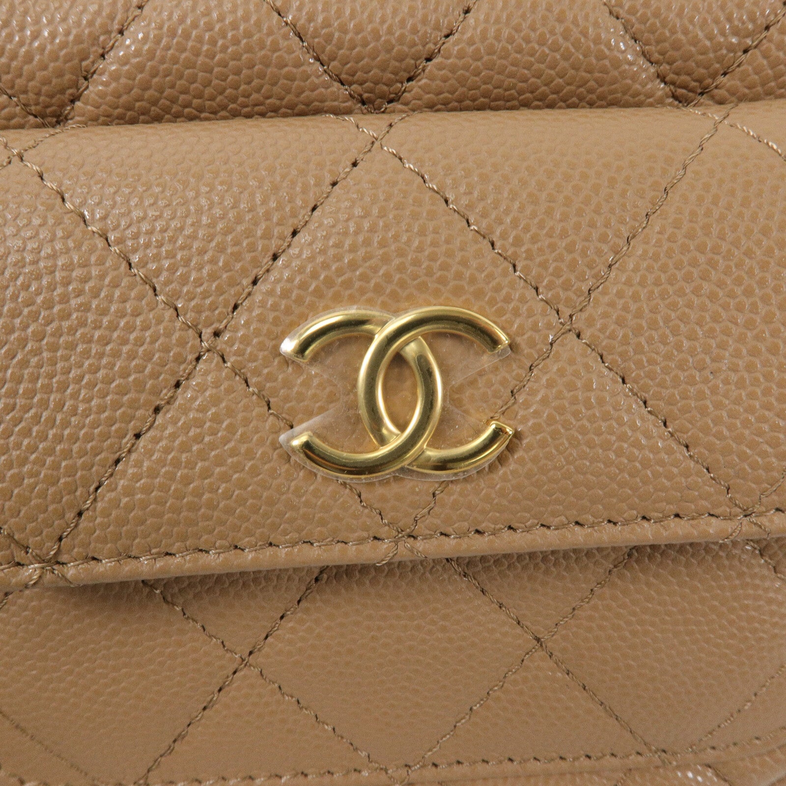 CHANEL 牛皮皮革Polly Pocket Mini Hobo手挽袋