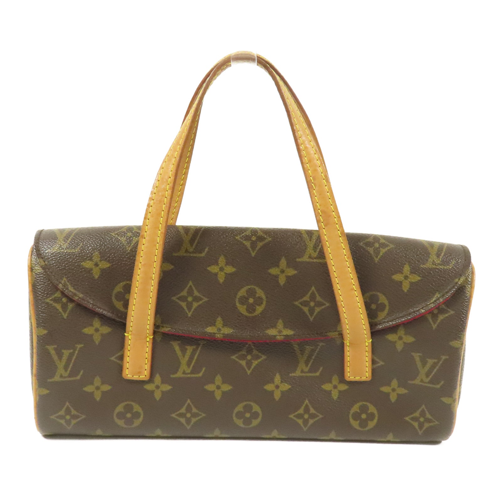 LOUIS VUITTON Monogram Sonatine金扣手挽袋