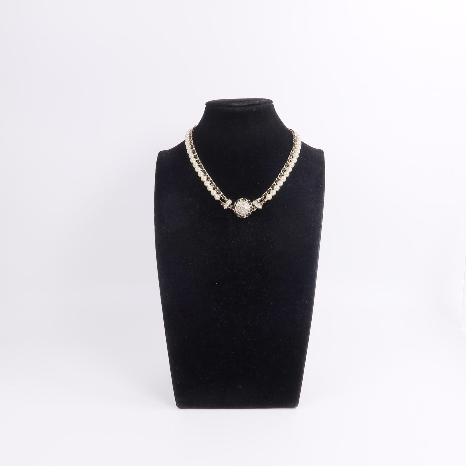 CHANEL PVC/金屬Necklace項鍊