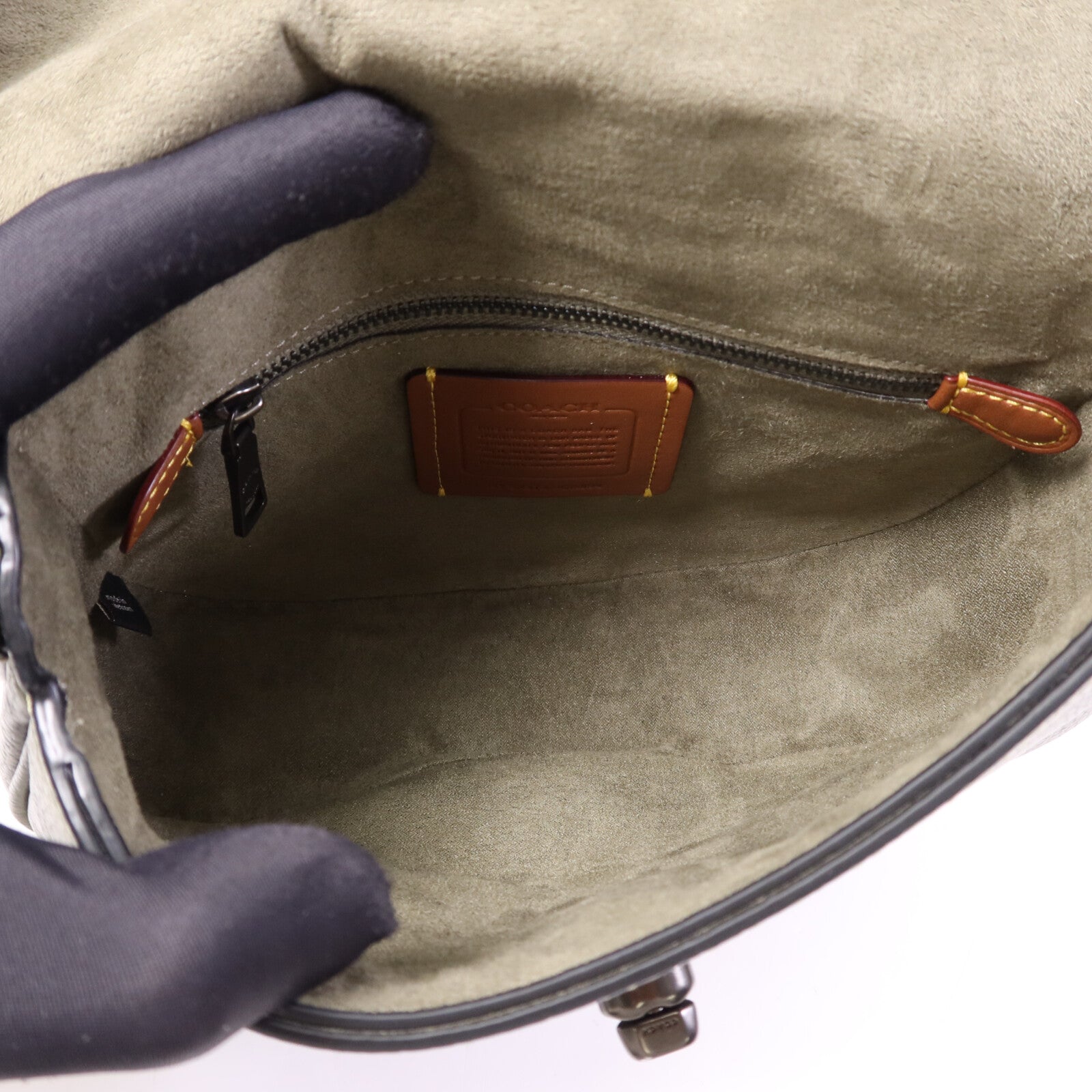 COACH 牛皮皮革Shoulder Bag肩背袋