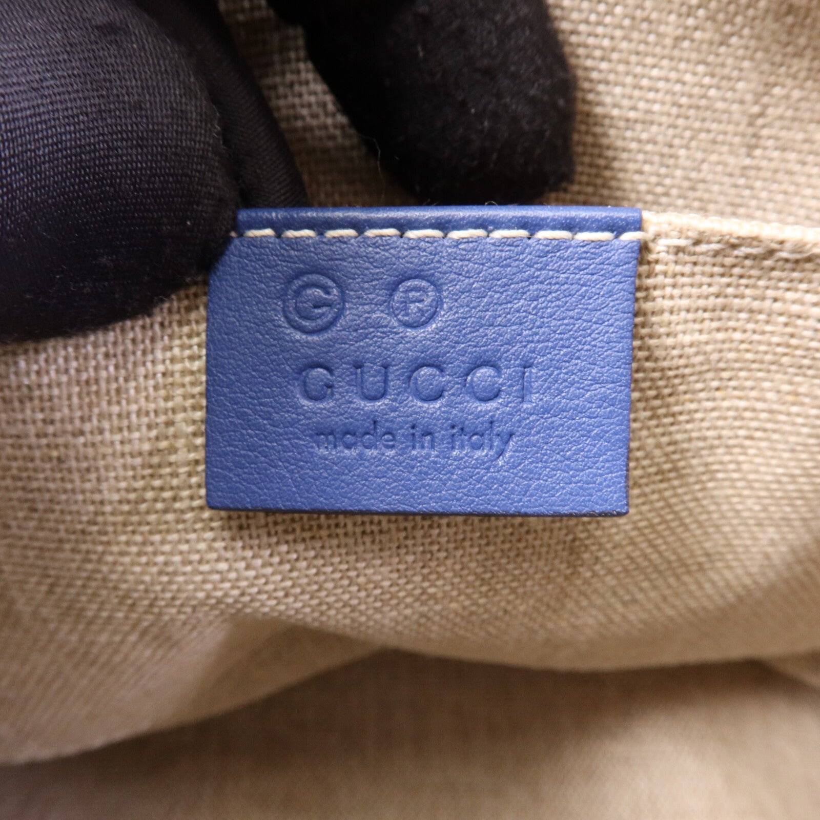 GUCCI 牛皮皮革Mini Dome金扣手挽肩背兩用袋