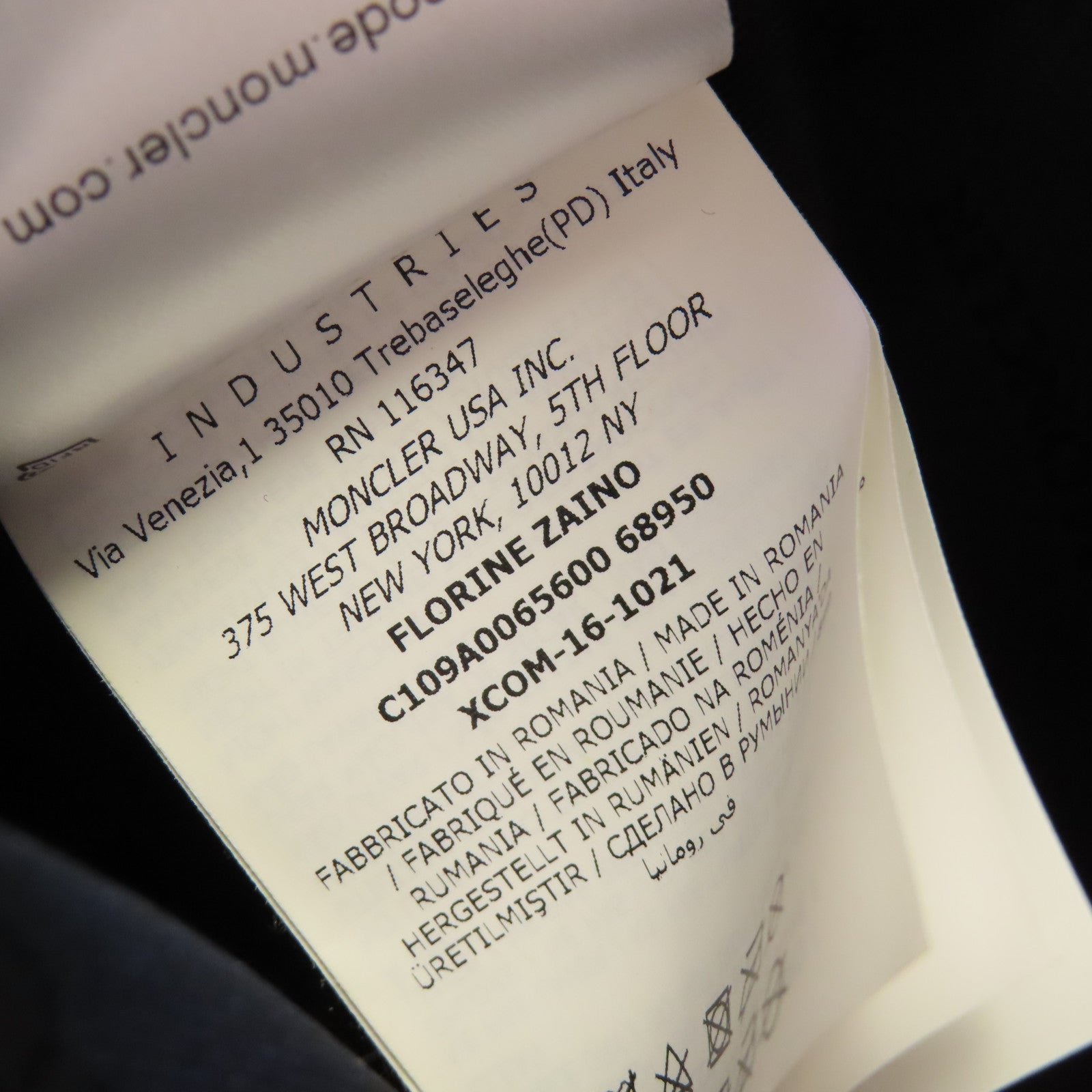 MONCLER 尼龍Backpack銀扣背包