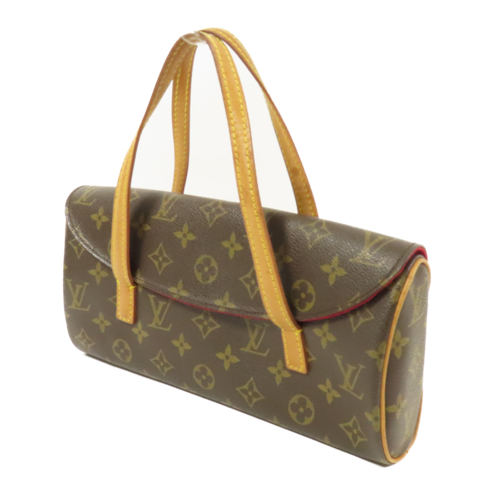 LOUIS VUITTON Monogram Sonatine金扣手挽袋