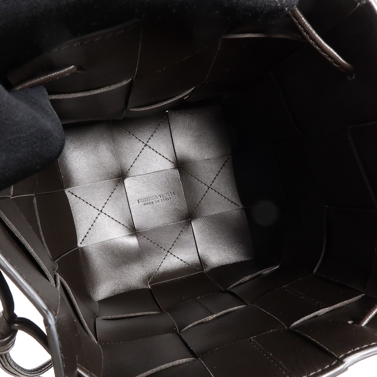 BOTTEGA VENETA 牛皮皮革Cassette Bucket Bag Small肩背袋