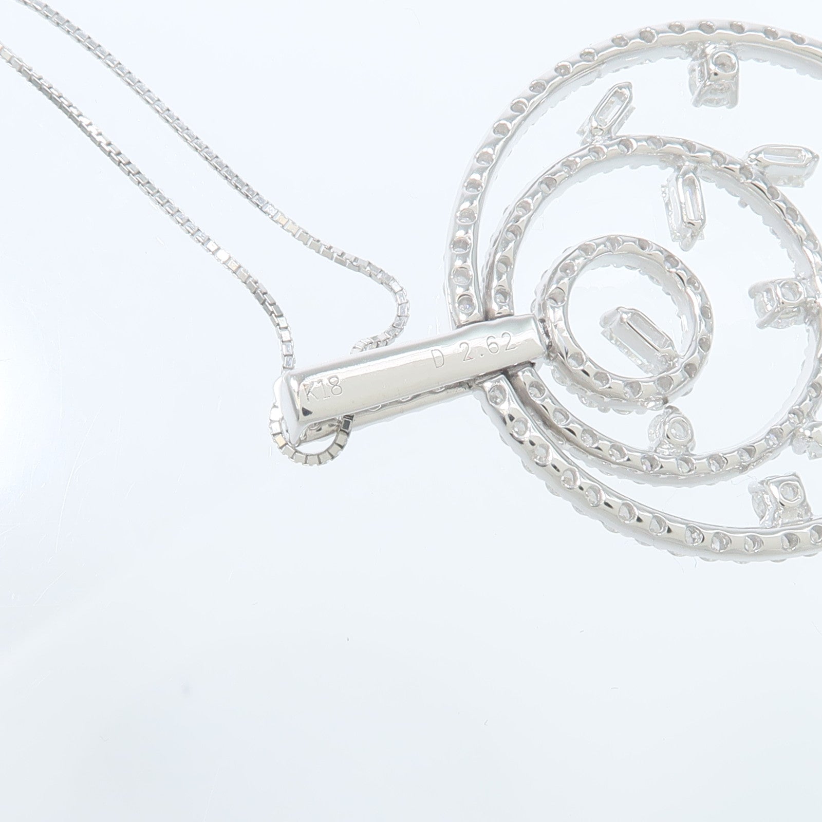 JEWELRY 18K白金Diamond Necklace鑽石項鍊