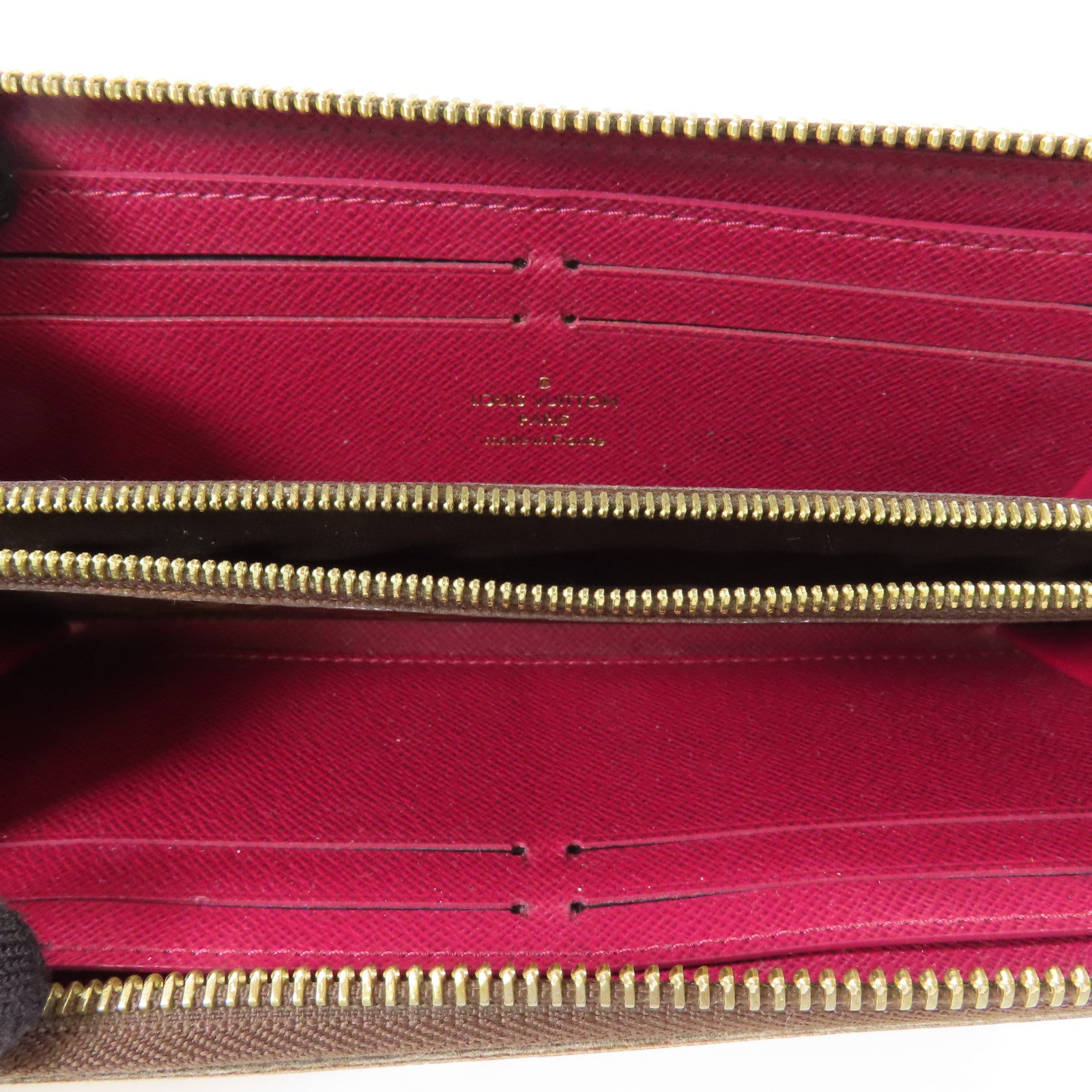 LOUIS VUITTON 【激減優惠】Monogram Clemence Wallet金扣長錢包