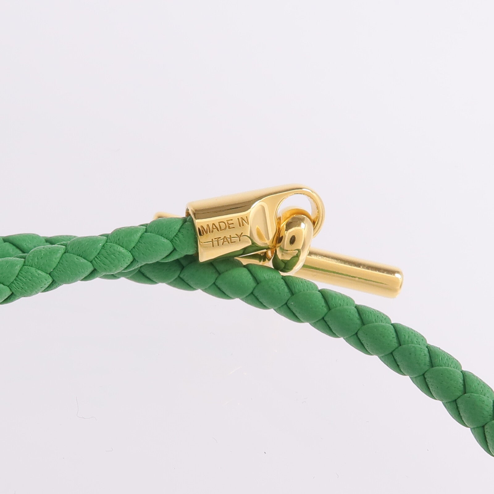 HERMES Swift皮革Glenan Double Tour手帶Menthe