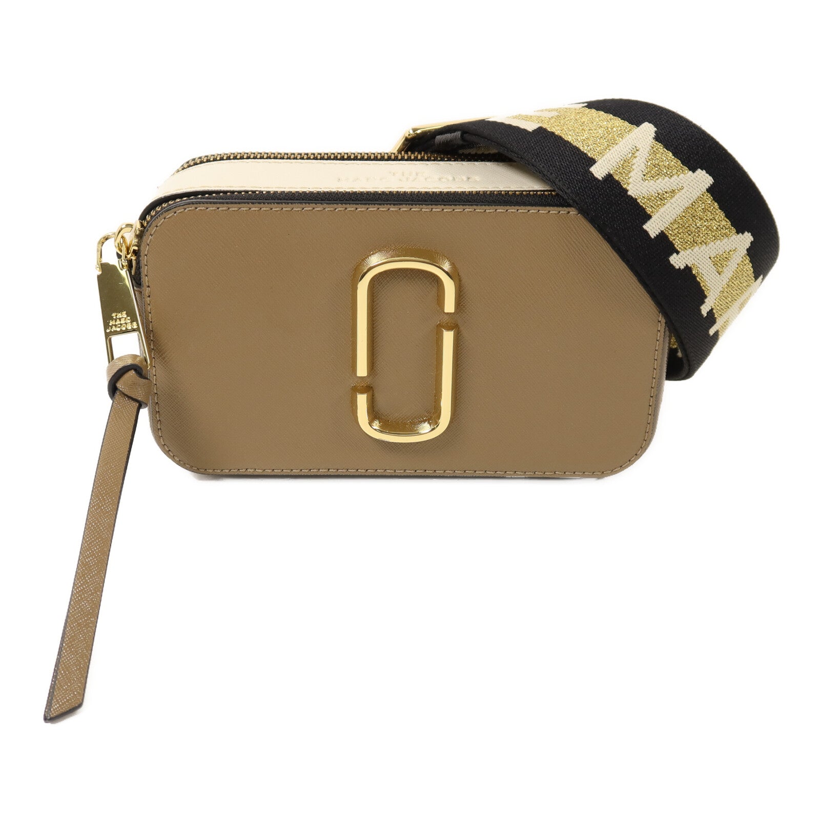 MARC JACOBS 牛皮皮革The Snapsot金扣肩背袋