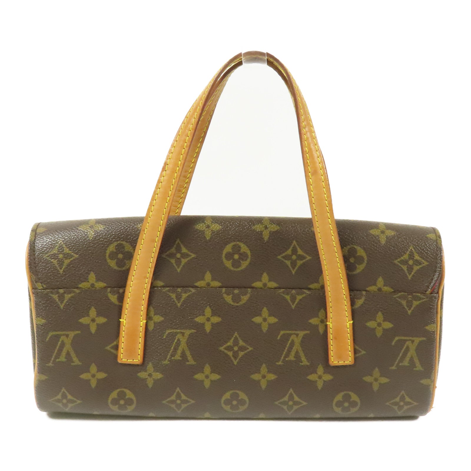 LOUIS VUITTON Monogram Sonatine金扣手挽袋