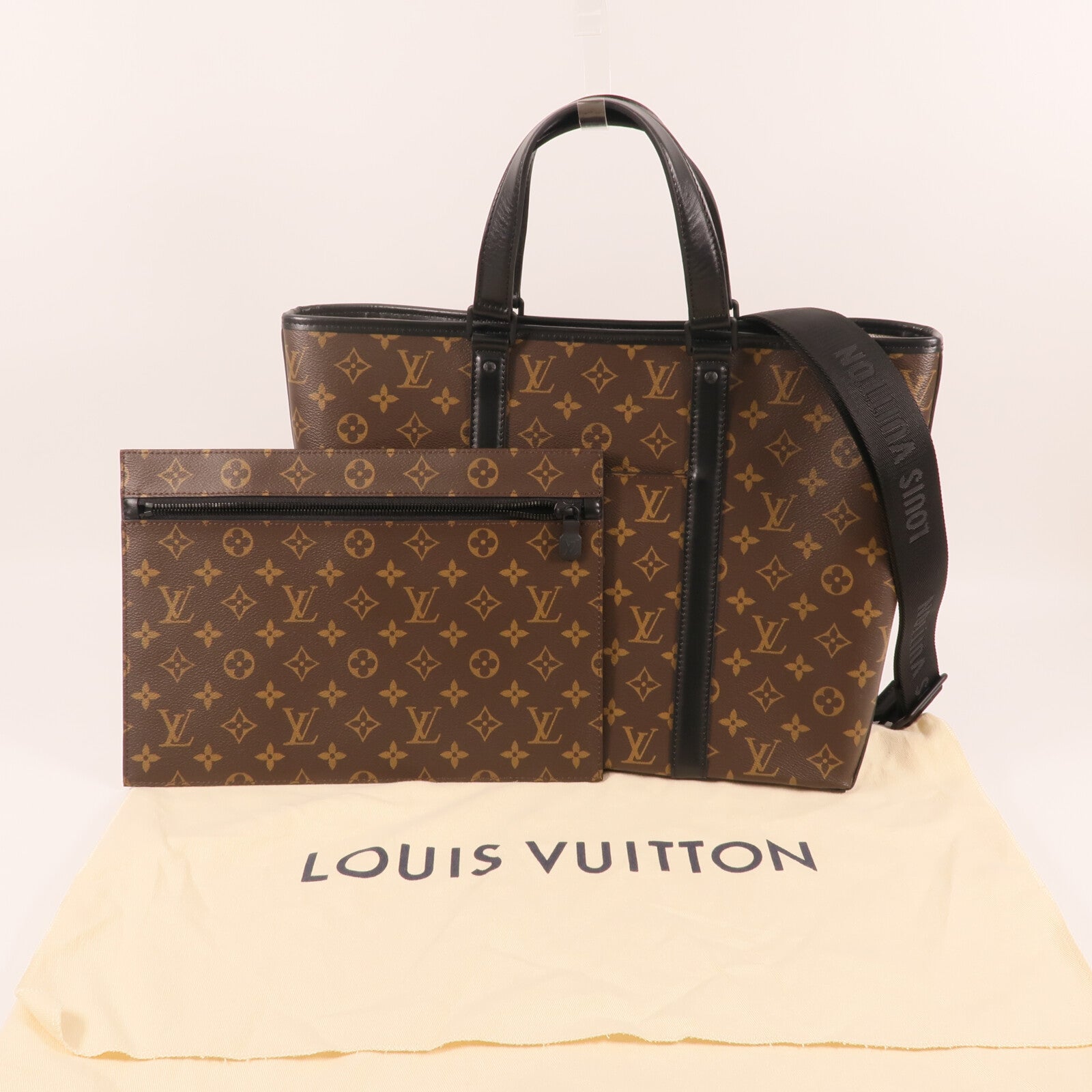 LOUIS VUITTON 【激減優惠】Monogram Macassar Weekend Tote手挽肩背兩用袋