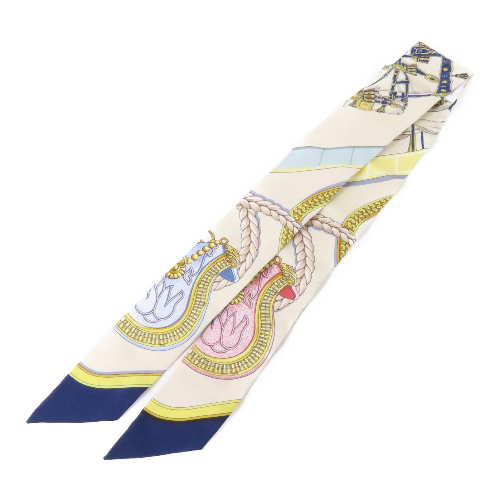 HERMES 絲質Twilly絲巾