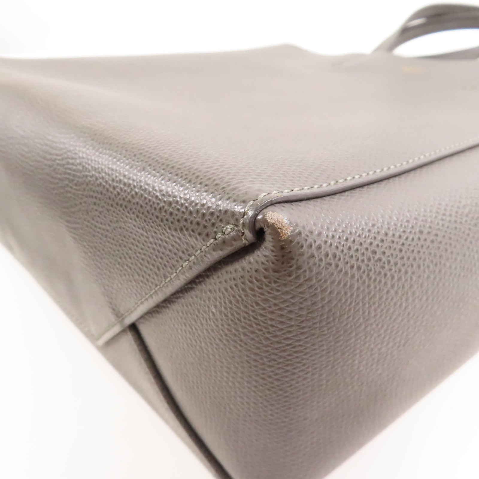 CELINE 皮革Vertical Cabas金扣手挽肩背兩用袋