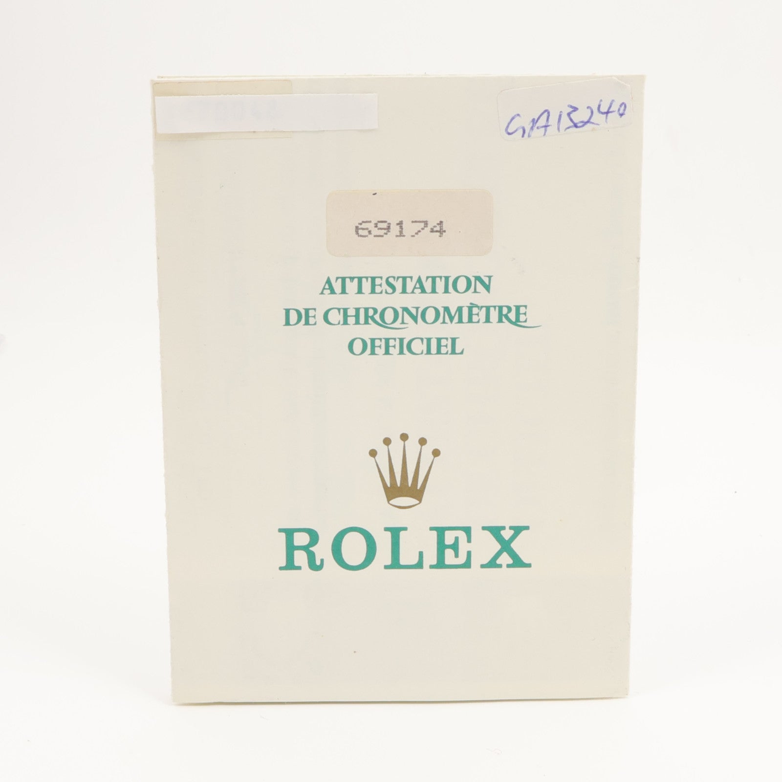 ROLEX Datejust 69174