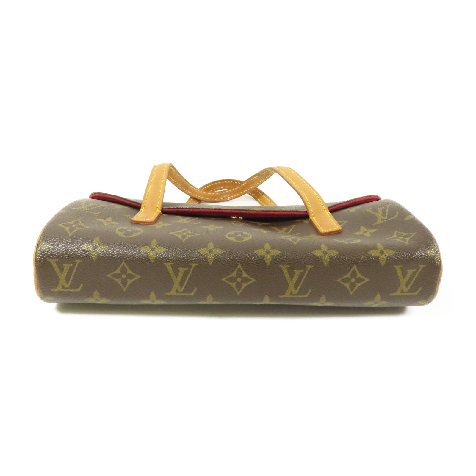 LOUIS VUITTON Monogram Sonatine金扣手挽袋
