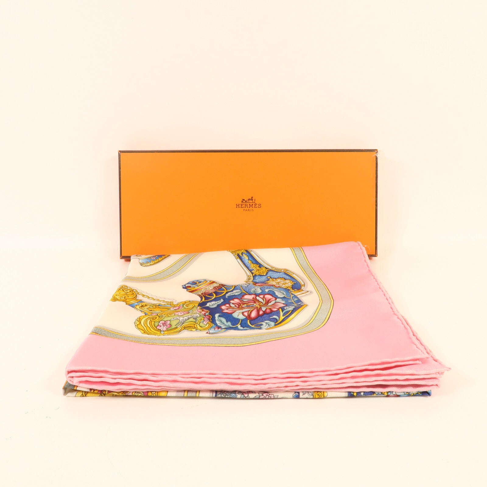 HERMES 絲質90 x 90Scarf絲巾