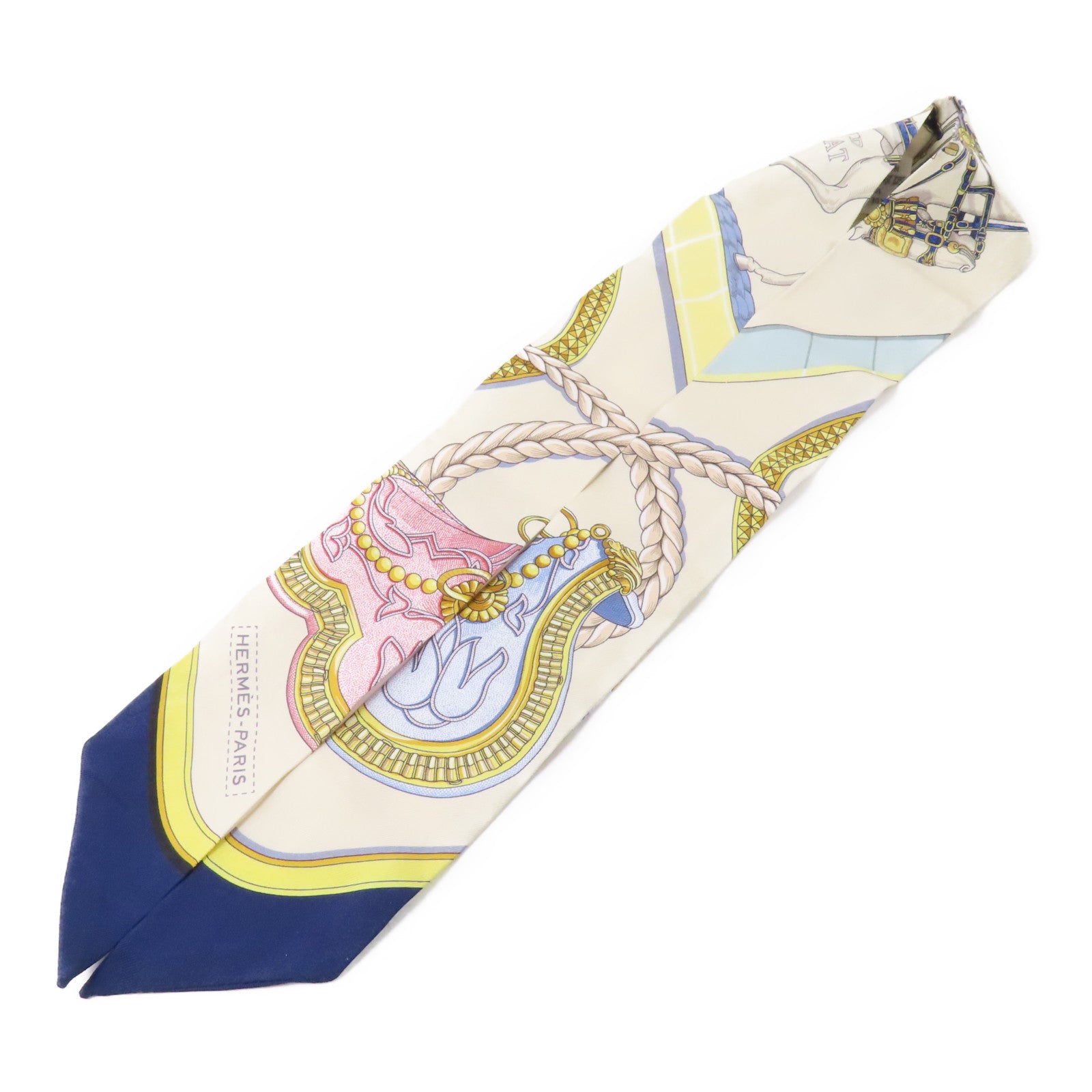 HERMES 絲質Twilly絲巾
