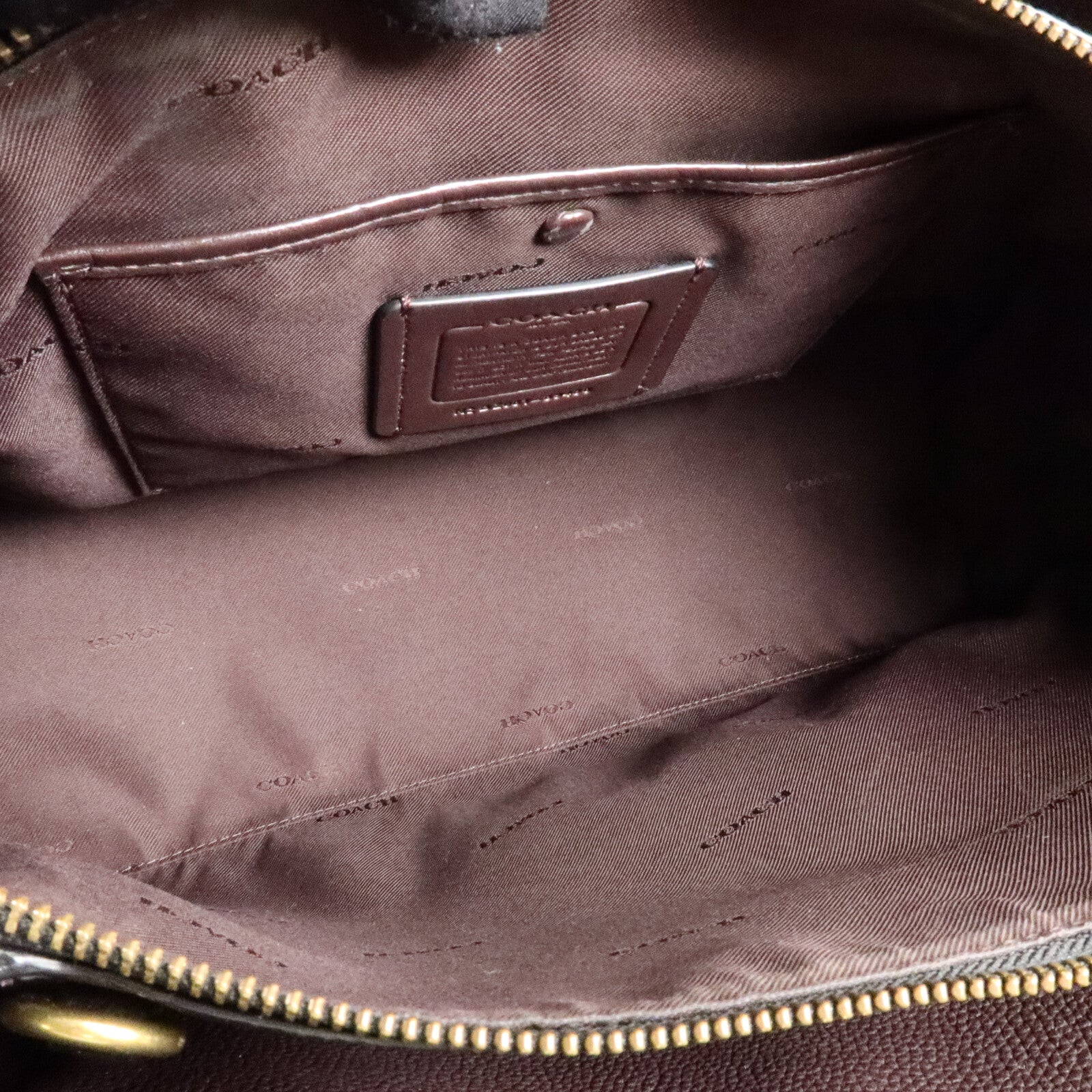 COACH 牛皮皮革Shoulder Bag肩背袋