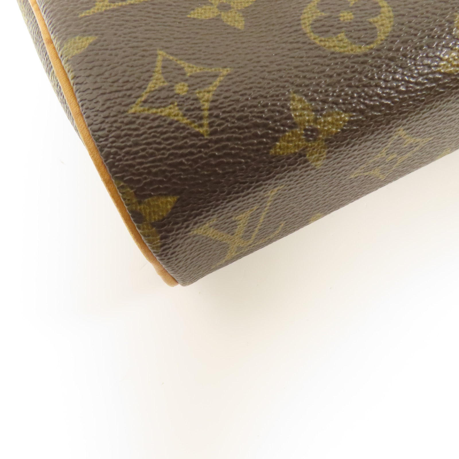 LOUIS VUITTON Monogram Sonatine金扣手挽袋