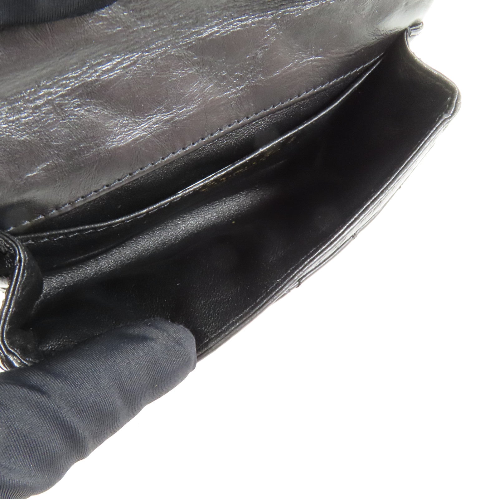 CHANEL 牛皮皮革2.55 Waist Bag金扣腰包