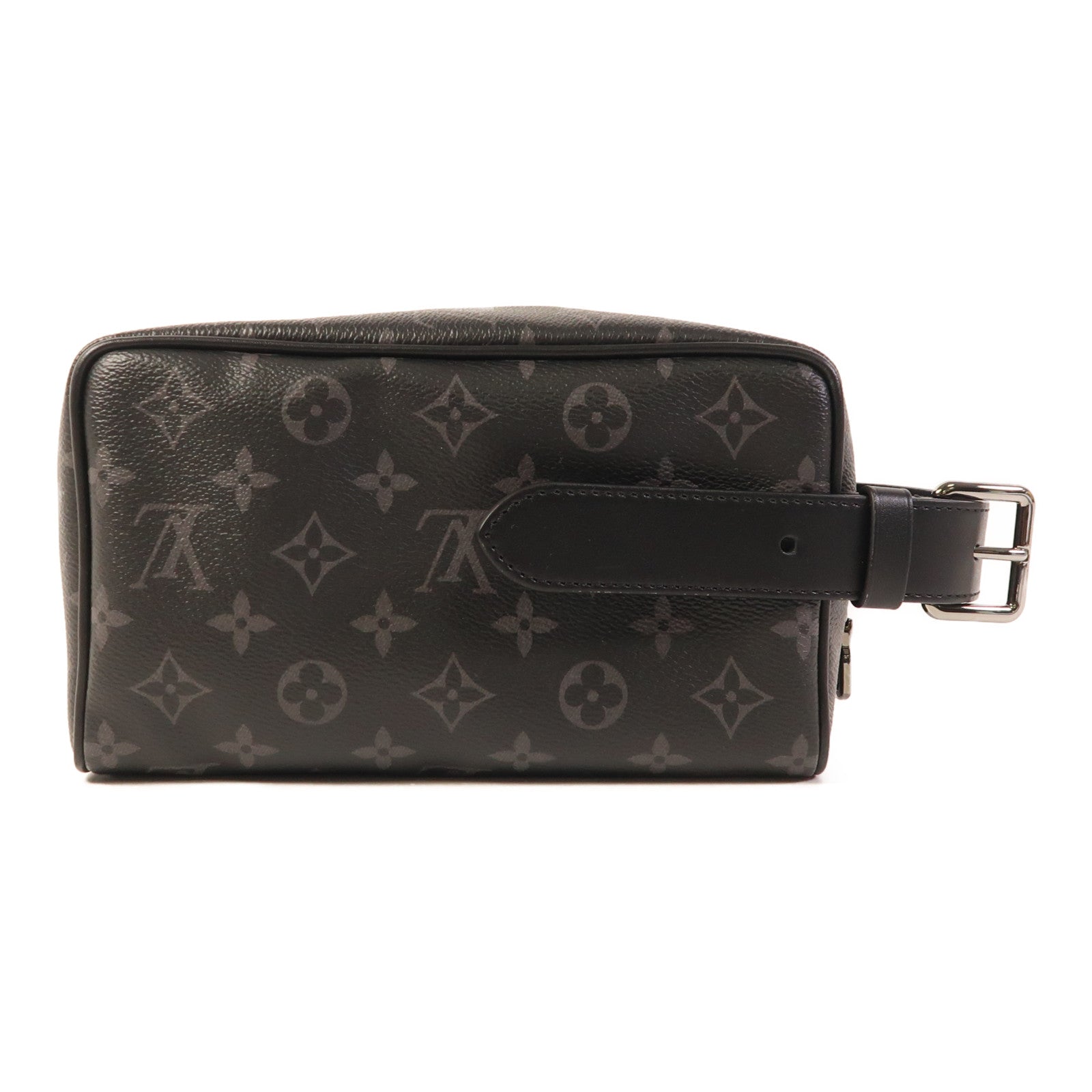 LOUIS VUITTON Monogram Eclipse Trousse Toilette Locker Dopp Kit手拿包