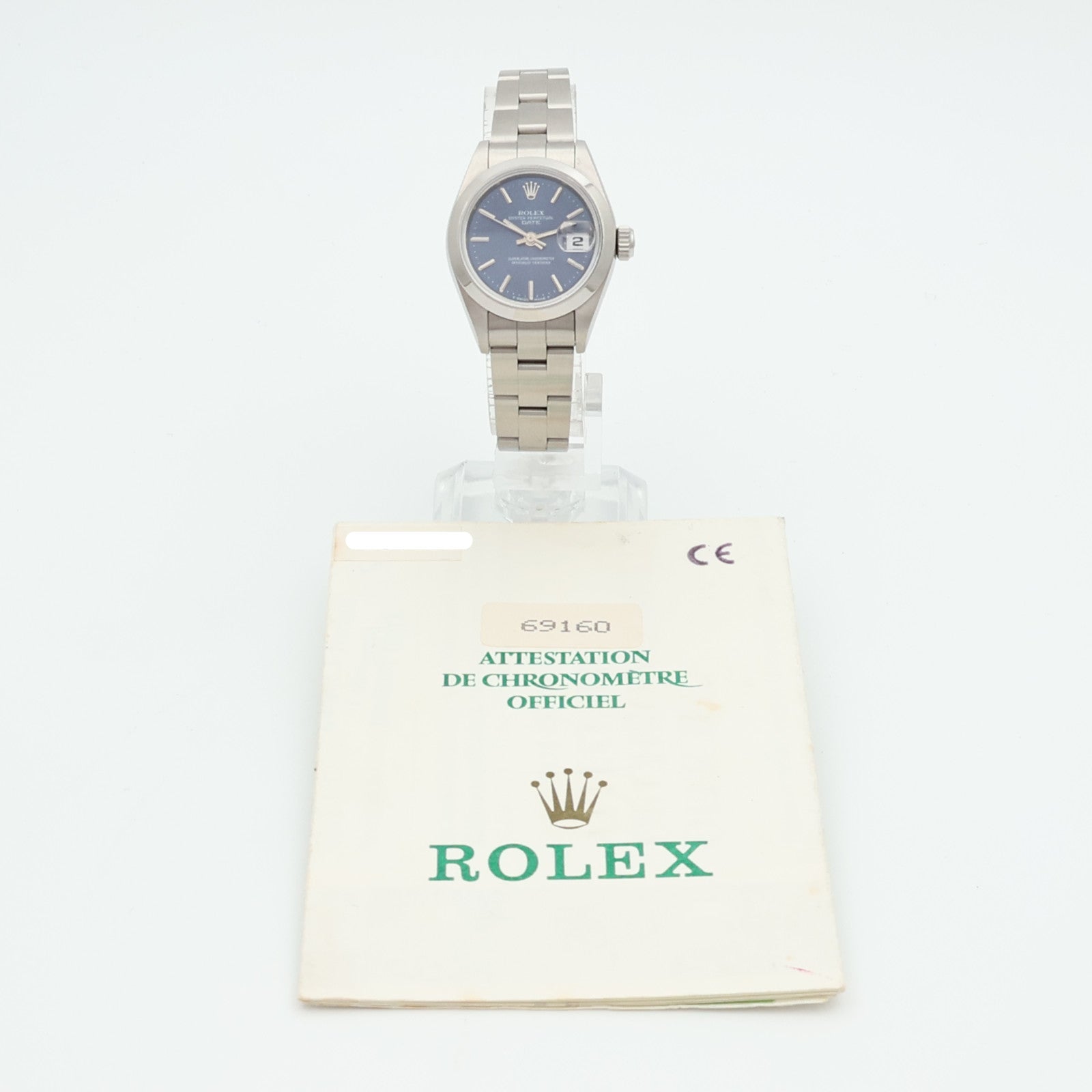 ROLEX Oyster Perpetual Lady Date 69160