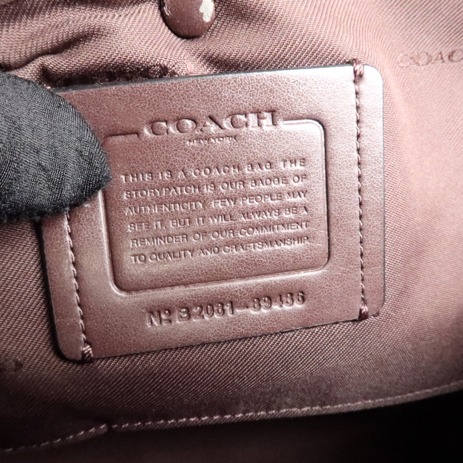 COACH 牛皮皮革Shoulder Bag肩背袋